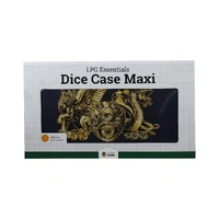 LPG Essentials Dice Case Maxi Vibrant Blue / Brass