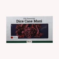 LPG Essentials Dice Case Maxi Deep Blue / Burnt Burgundy