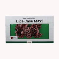 LPG Essentials Dice Case Maxi Teal / Crimson