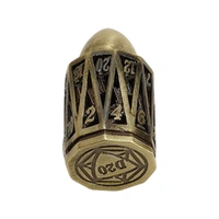 LPG Dice Bullet RPG Set Gold