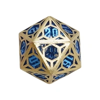 LPG Dice Diamond RPG Set Gold/Blue