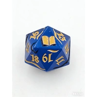 LPG Dice Mage RPG Set Blue/Gold