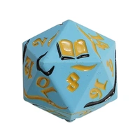 LPG Dice Mage RPG Set Aqua/Gold