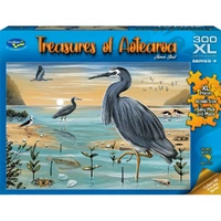 Puzzle - Holdson - Treasures of Aotearoa S4 - 300XLpc Puzzle - Heron's Strut