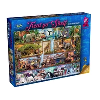 Puzzle - Holdson - Treat Yo' Shelf S2 - 1000pc Puzzle - Animal Kingdom