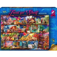 Puzzle - Holdson - Treat Yo' Shelf S2 - 1000pc Puzzle - World Travel