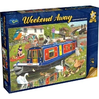 Puzzle - Holdson - Weekend Away Narrowboat 1000Pc