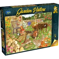Puzzle - Holdson - Garden Visitors Rabbits 1000Pc