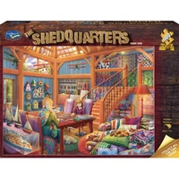 Puzzle - Holdson - The Shedquarters - 1000pc Puzzle - Hobby Shed