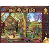 Puzzle - Holdson - The Shedquarters - 1000pc Puzzle - Inside Out Garden Shed