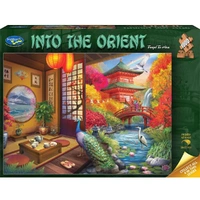 Puzzle - Holdson - Into the Orient - 1000pc Puzzle - Tranquil Tea House