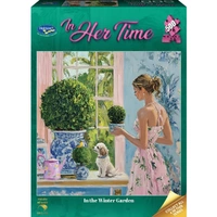 Puzzle - Holdson - In Her Time - 500XLpc Puzzle - In The Winter Garden
