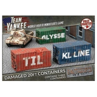 WWIII: Modern Terrain – Damaged Shipping Containers 20FT