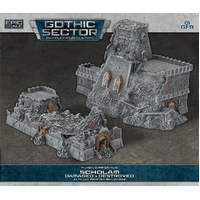 Battlefield in a Box: Gothic Sector – Mundus Imperialis: Scholam (Damaged & Destroyed)