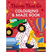 Things That Go Colouring Mazes