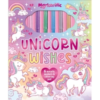 Unicorn Wishes Colouring Pad