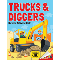 Trucks & Diggers - Bumper Activity Book