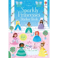 Sparkly Princesses Sticker Bk