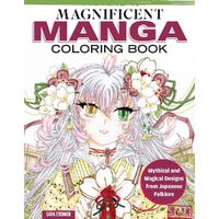 Magnificent Manga Coloring Book