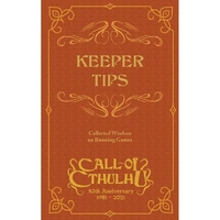 Call of Cthulhu RPG - Keeper Tips Book