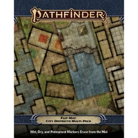 Pathfinder Accessories: Flip-Mat: City Districts Multi-Pack