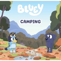 Bluey Camping