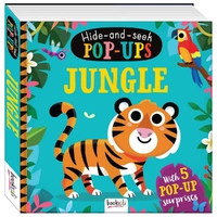 Jungle Pop-Ups Hide & Seek Bk