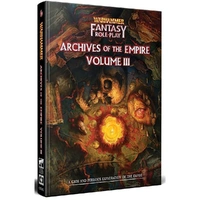 Warhammer Fantasy Roleplay Archives of The Empire Vol 3