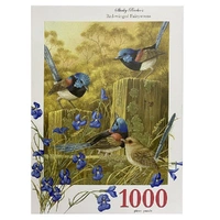 Puzzle - Red-Winged Fairy Wrens 1000Pc
