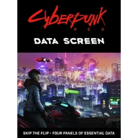 Cyberpunk RED: RPG Data Screen