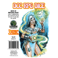 Dungeon Crawl Classics Dice - Motes of Mercurial Magic