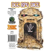 Dungeon Crawl Classics Dice - Elemental Dice - Earth