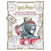 Coloring Book: Hp Travels Through The Wizarding World