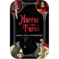 Horror Tiny Tarot Deck and Guidebook
