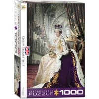 Puzzle - Queen Elizabeth Ii 1000pc Eur