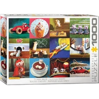 Puzzle - Funny Mice 1000 pc