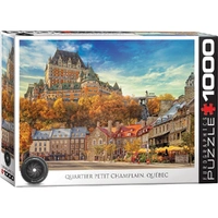 Puzzle - Rue Du Marche Quebec 1000pc