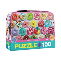Puzzle - Donuts 100pc Lunch Bag