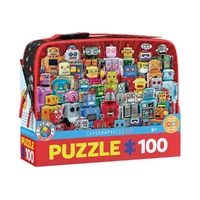 Puzzle - Robots 100pc Lunch Bag