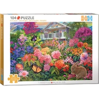 Puzzle - Connecting pcs Bunny Gdn;104pc