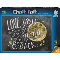 Puzzle - Chalk Talk Moon And Back 1000P
