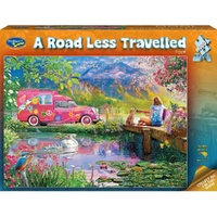 Puzzle - Road Less Traveld;Hippie 1000P