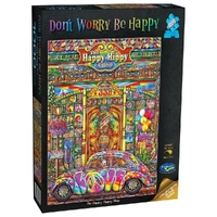 Puzzle - Dont Worry Be Happy Hippy Shop