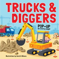 Trucks & Diggers Pop-Up Book